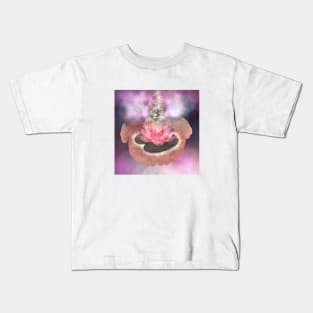 Dharma meditation yoga Kids T-Shirt